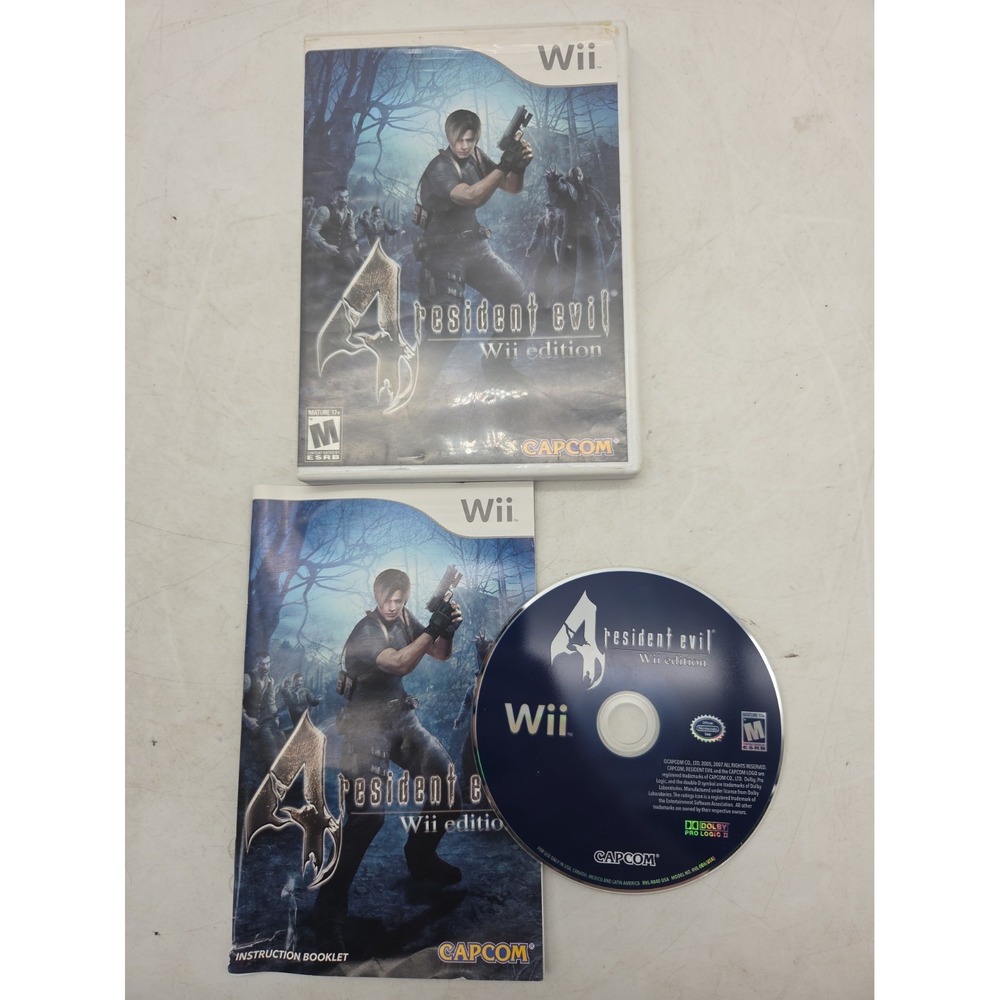 Resident Evil 4 - Wii Edition - Nintendo  Wii Game Cib